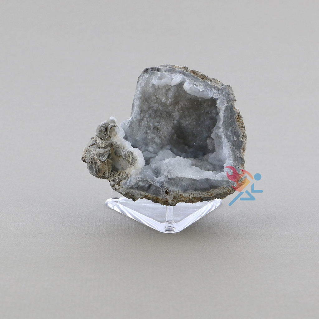 2.5" Angled Triangle 3-Peg Display Stands for Minerals Fossils Geodes