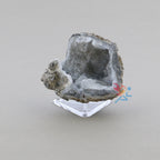 2.5" Angled Triangle 3-Peg Display Stands for Minerals Fossils Geodes