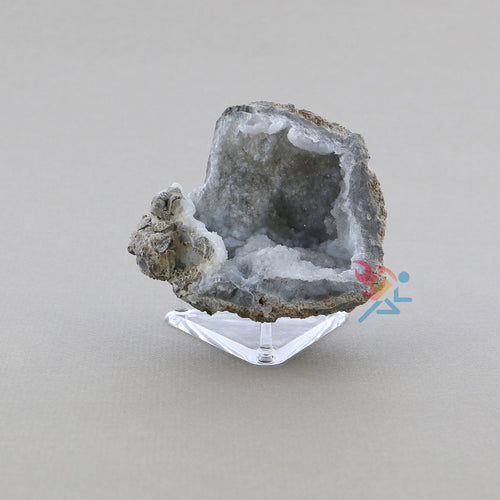2.5" Angled Triangle 3-Peg Display Stands for Minerals Fossils Geodes