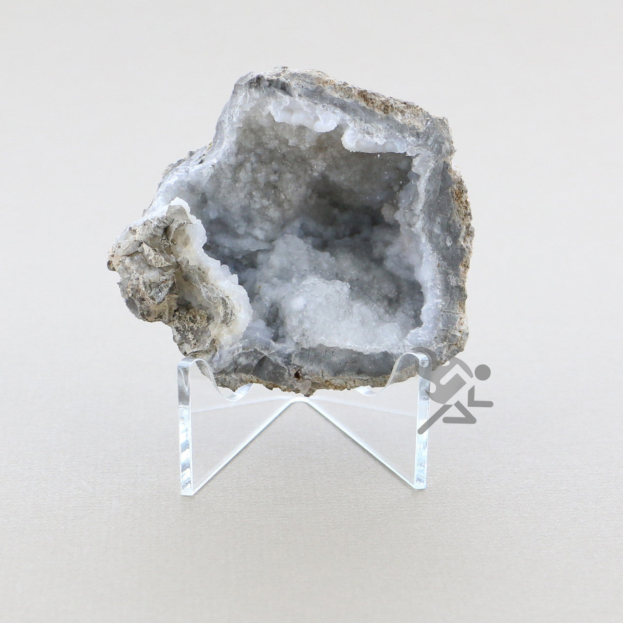 Geode Display Stands, Clear Acrylic 1-1/4