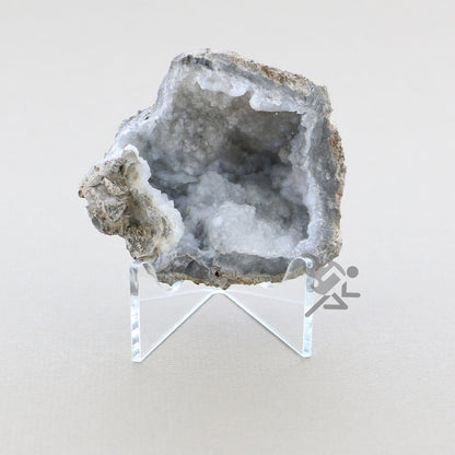 Geode Display Stands, Clear Acrylic 1-1/4" V-Cradles