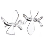2-3/4" Reversible Three-Prong Tulip Display Stands for Large Eggs and Geodes