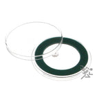 32.7mm Velour Ring Ornament Loop Coin Holders for 1oz Gold Eagles