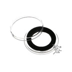 Capsule Tube & 20 Ring Fit 21mm Coin Holders for US Nickels