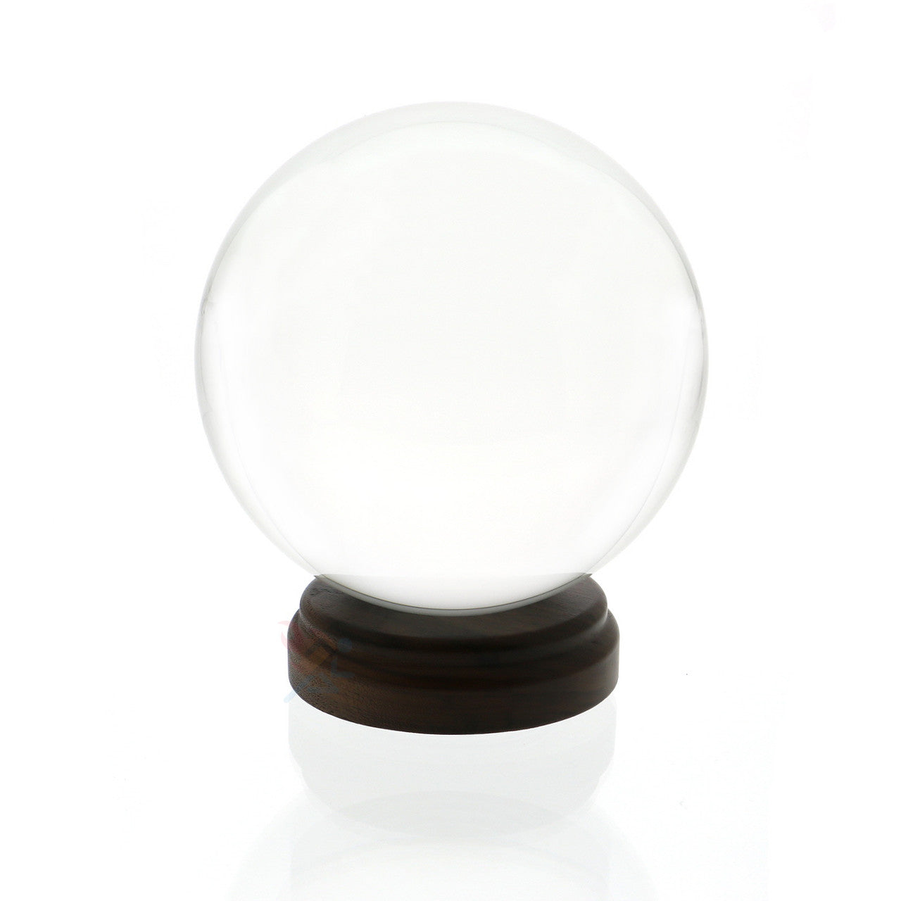 OnFireGuy Rotating Walnut Dimple Display Stand for 6" to 8" Spheres