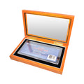 Glass-Top Display Box for Large Currency Holder