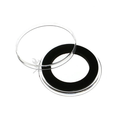 Capsule Tube & 20 Ring Fit 24mm Coin Holders for US Quarters