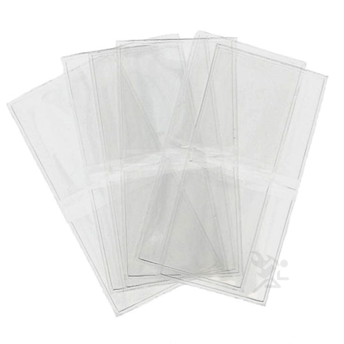 Double Pocket 2 x 2 Unplasticized Vinyl Flips Safe for Long Term Coin Storage