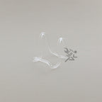 Clear Acrylic Plate Display Stand, 3" Rod Easels