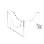 Geode Display Stands, Clear Acrylic 1-1/2" V-Cradles