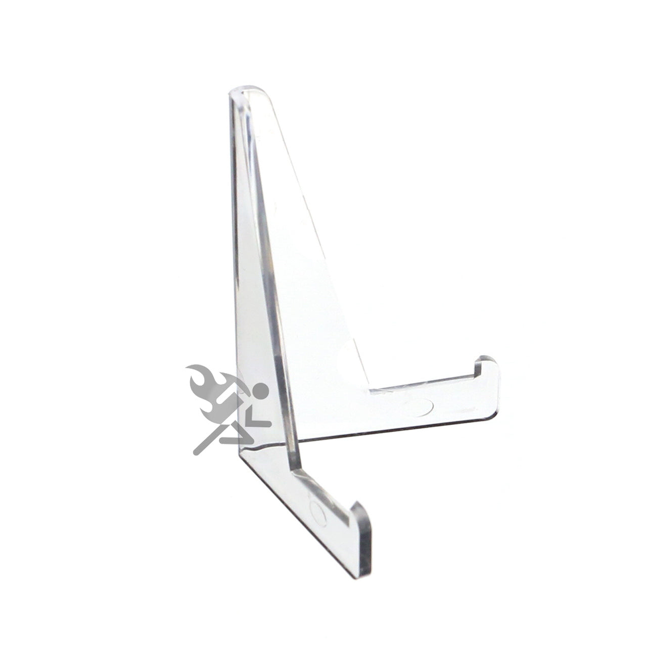 3-3/8" Clear Acrylic Display Stand Easels with 3/4" Shelf