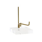 3-1/2" Adjustable Metal Arm Display Stand Easel with Acrylic Base