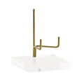3-3/4" Adjustable Metal Arm Display Stand Easel with Acrylic Base