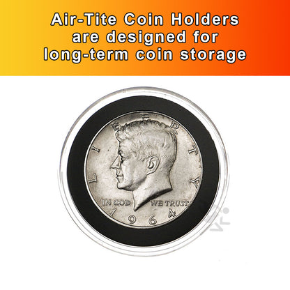30mm Ring Fit Coin Holders for US Half Dollars