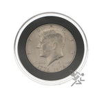 Capsule Tube & 20 Ring Fit 30mm Coin Holders for US Half Dollars