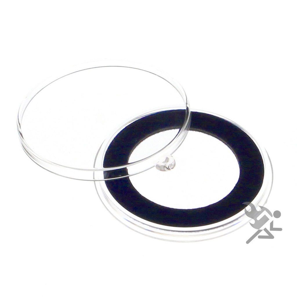 32.7mm Velour Ring Ornament Loop Coin Holders for 1oz Gold Eagles