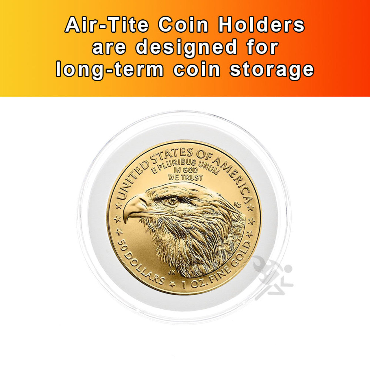 32mm Ring Fit Coin Holders for 1oz Gold Eagles