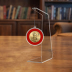 32.7mm Velour Ring Ornament Loop Coin Holders for 1oz Gold Eagles