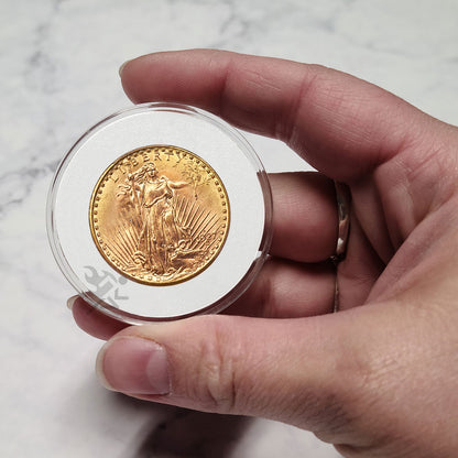 Ring Fit 34mm Coin Holders for 1oz Gold Libertad