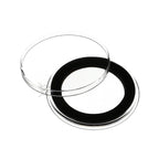 Capsule Tube & 20 Ring Fit 35mm Coin Holders for Three Shillings