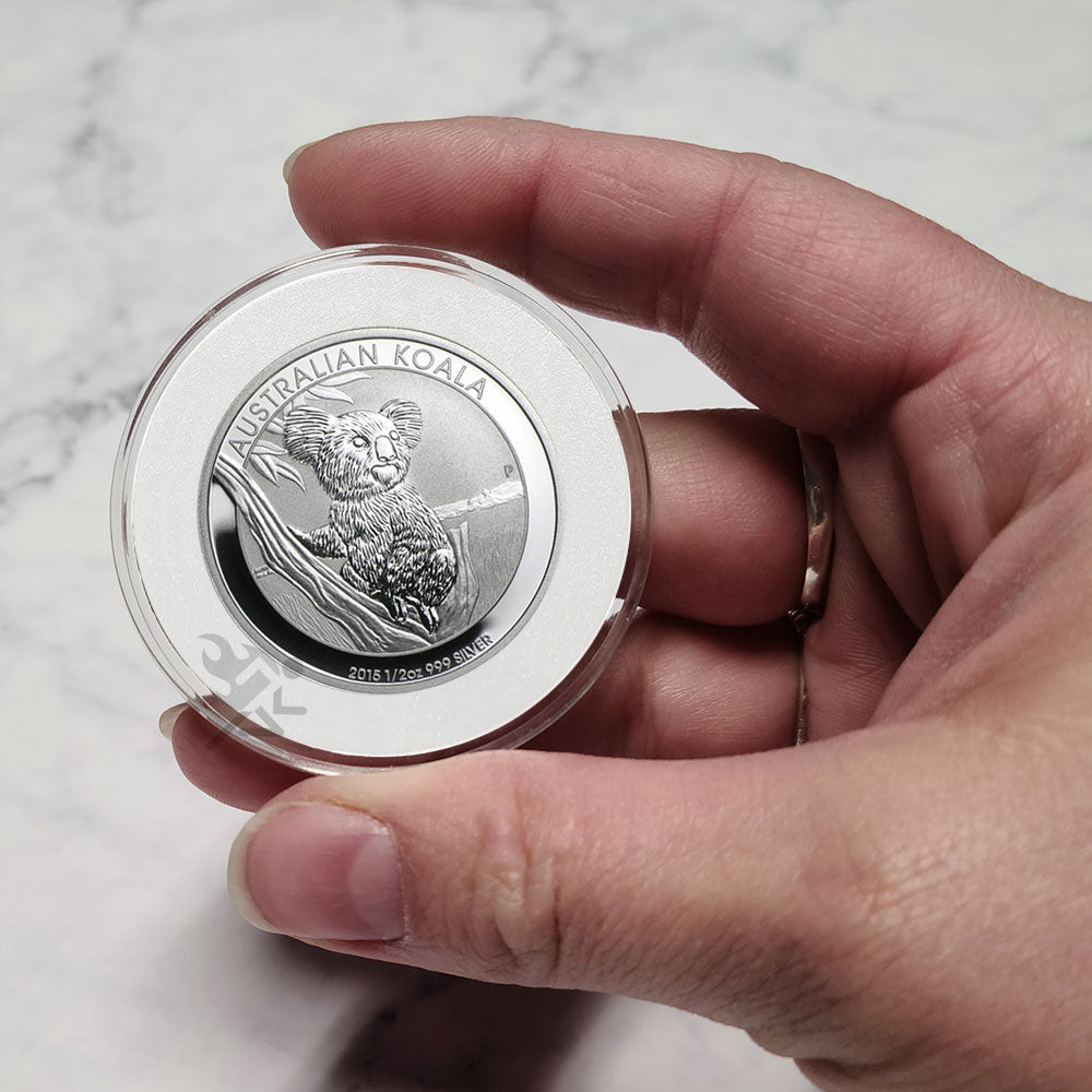 Ring Fit 36mm Coin Holders for 1/2oz Silver Koala