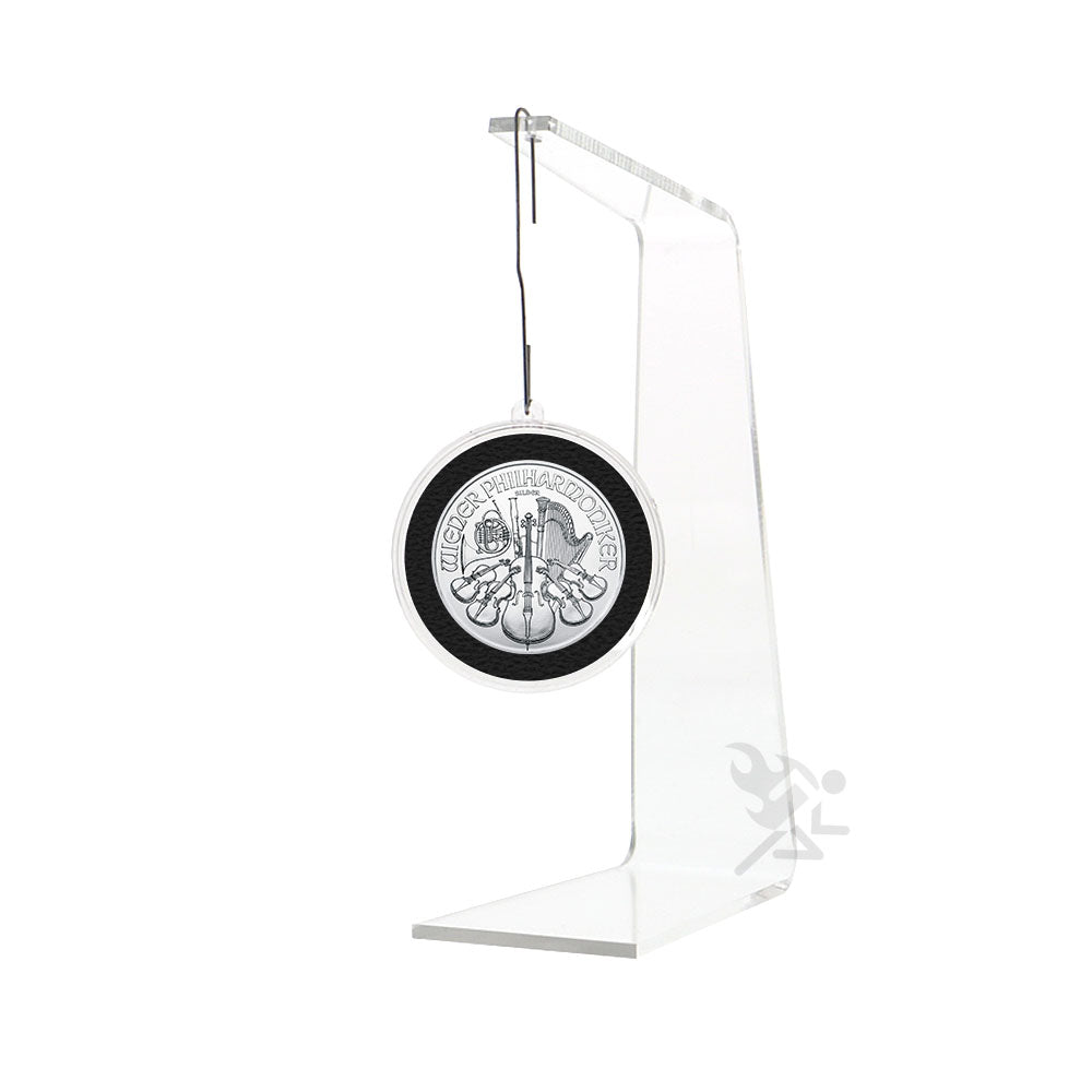 37mm Ring Fit Ornament Loop Coin Holders for 1oz Philharmonics