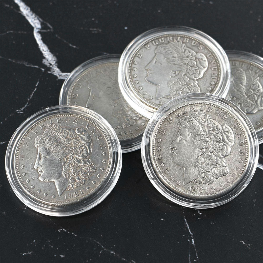 Direct Fit 38.1mm Coin Holders for 1oz Silver Dollars