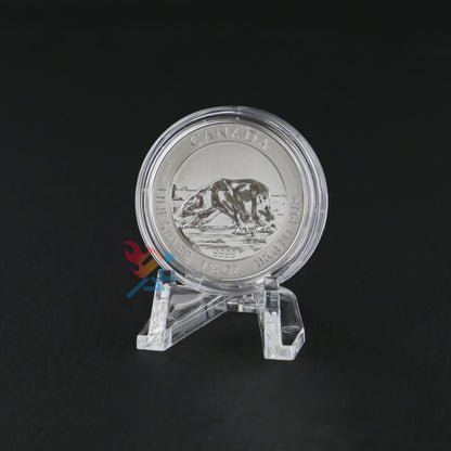38mm Direct Fit for 1.5oz Canadian Silver $8 Wildlife Coins