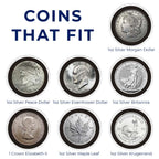 38mm Ring Fit Coin Holders for 1oz Silver Dollars