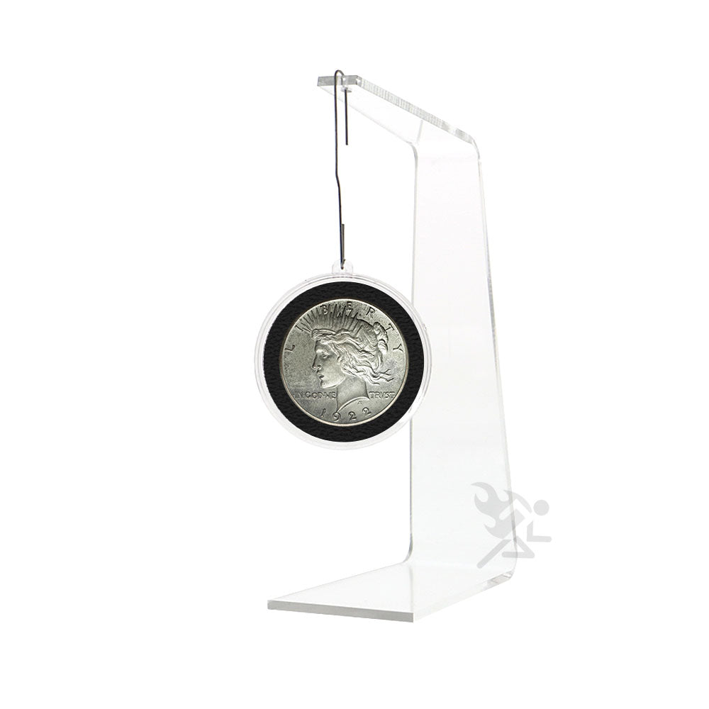 38mm Ring Fit Ornament Loop Coin Holders for 1oz Silver Dollars