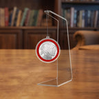 39mm Velour Ring Ornament Loop Coin Holders for 1oz Silver Rounds