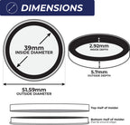 39mm Ring Fit Coin Holders for 1oz Silver Rounds