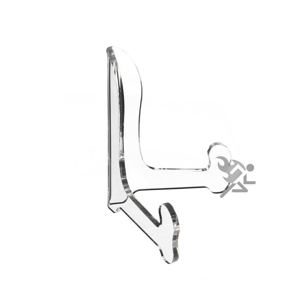 3" Classic Style Clear Acrylic Easel Display Stands