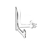 3" Classic Style Clear Acrylic Easel Display Stands