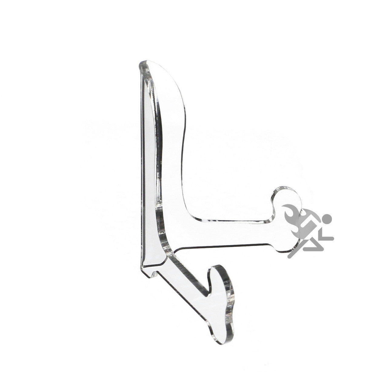 3" Classic Style Clear Acrylic Easel Display Stands