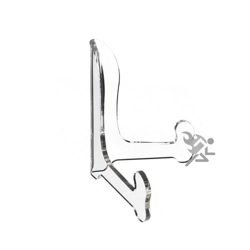 3" Classic Style Clear Acrylic Easel Display Stands