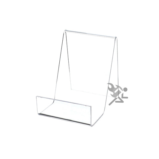 Acrylic 4" Book Display Stand Easel with 1-1/2" Resting Shelf