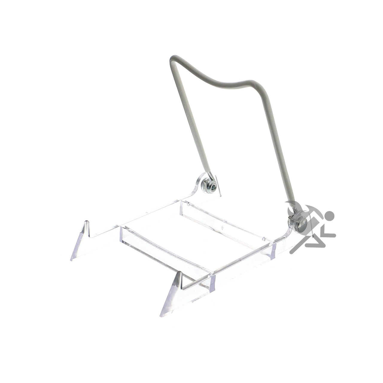 Adjustable Wire & Acrylic Plate Display Stand, 4-1/2" High