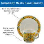 Acrylic 4.5-inch Heavy Duty Plate Display Stand for 5" - 8" Plates Saucers Frames Tiles