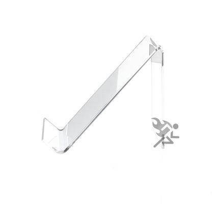 4-1/2" Clear Acrylic Slanted Display Stand Easels