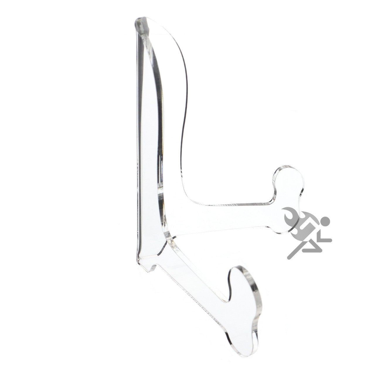 4.5" Classic Style Clear Acrylic Easel Display Stands