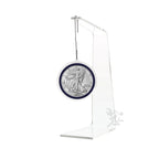 40.6mm Velour Ring Ornament Loop Coin Holders for 1oz Silver Eagles