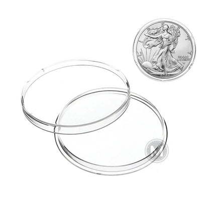 Direct Fit 40.6mm Coin Holders for 1oz Silver Eagles