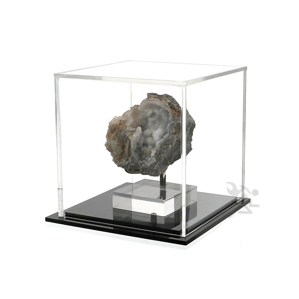 Acrylic Display Case 4" x 4" x 4" Dustproof Showcase