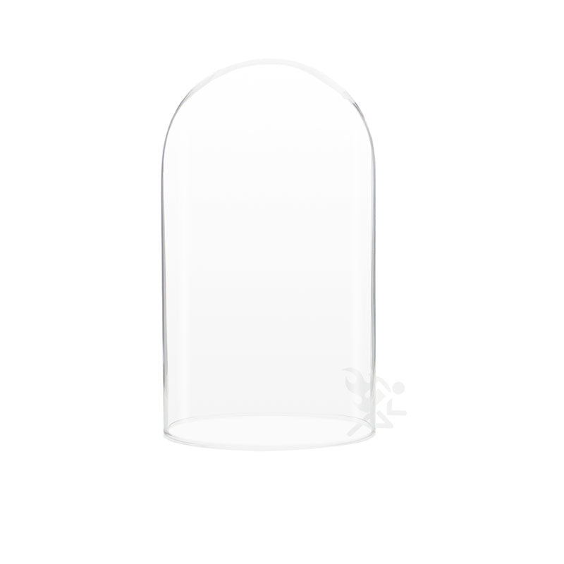 Glass Display Dome Cloche 4" x 7" Dustproof Showcase