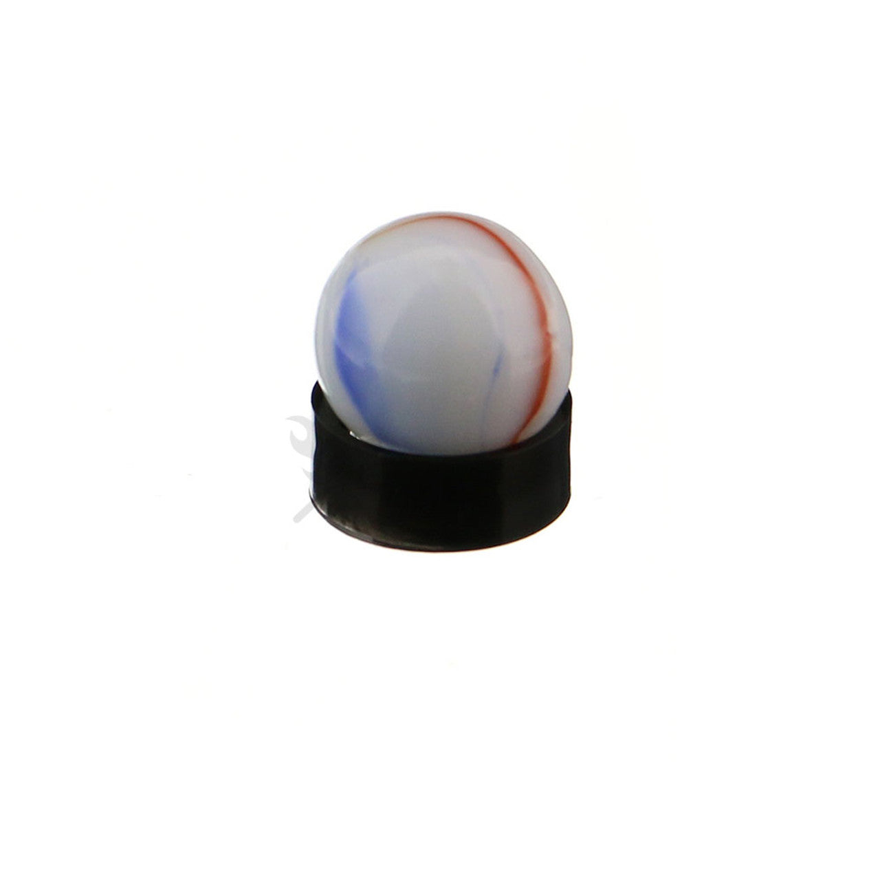 5/8" x 1/4" Acrylic Beveled Ring Marble Sphere Stands