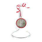 38mm Ornament Loop Ring Fit Coin Holders for 1oz Silver Dollars