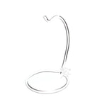 Ornament Display Stand Hanger Clear Acrylic, 5-1/2" High