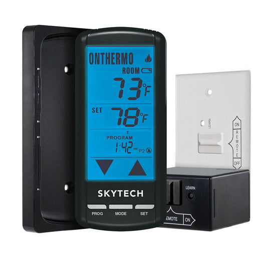 Skytech 5301P Programmable Thermostat Fireplace Remote Control