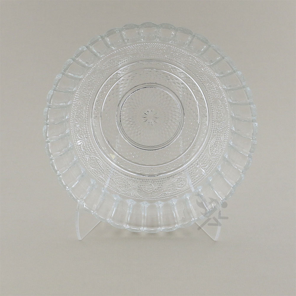 6" Clear Acrylic Shallow Bowl Display Stand for 7" - 9" Bowls